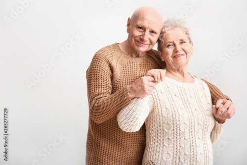 Portrait of senior couple o...