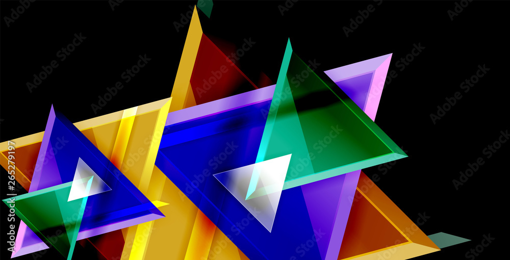 Triangle abstract background Triangle abstract background