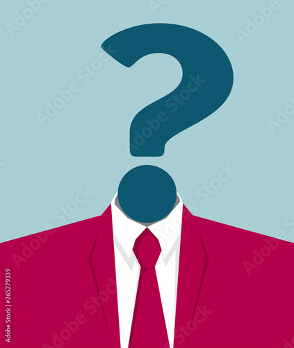 Business concept design. Isolated on blue background.