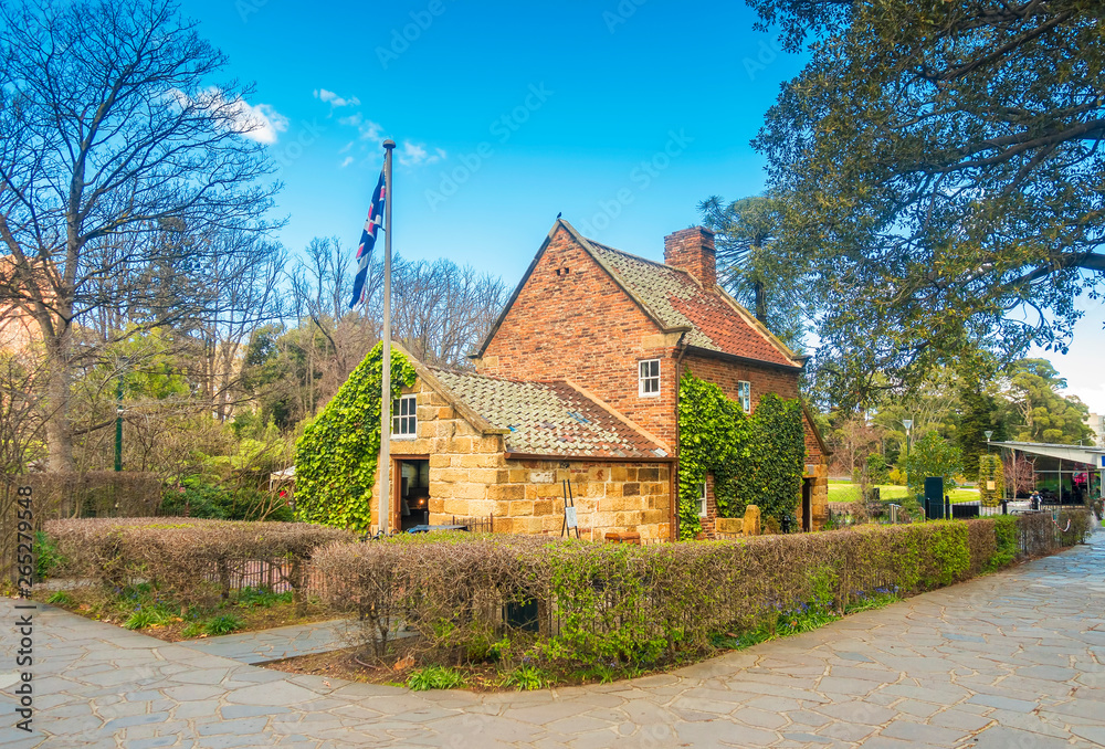 Cook's Cottage in Fitzroy Gardens in Melbourne, Australia is the oldest building in the country built by the parents of the famous explorer James Cook