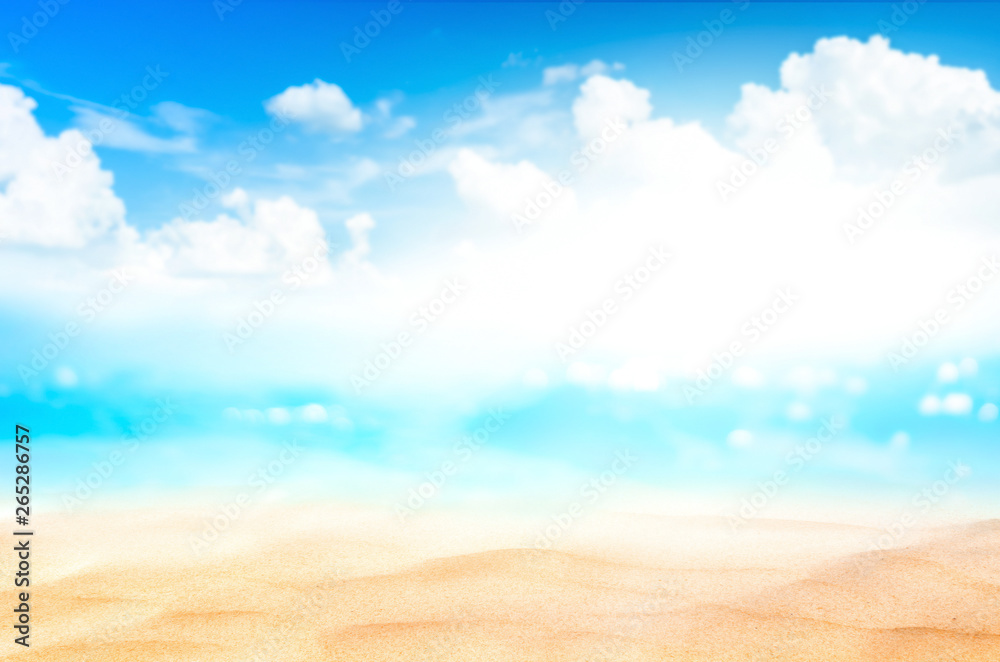 Blur tropical beach with bokeh sun light wave abstract background. Blur tropical beach with bokeh sun light wave abstract background.