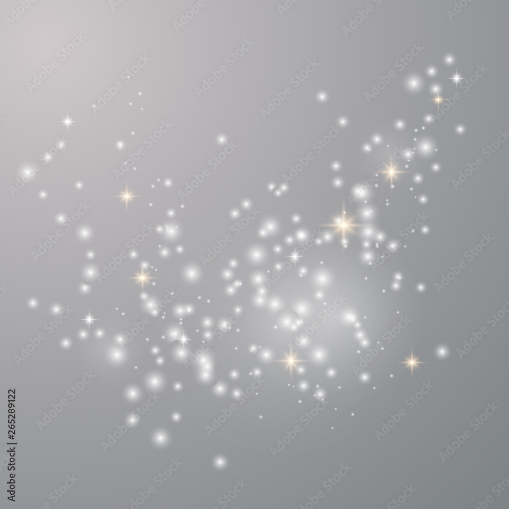 Fototapeta premium White sparks glitter special light 