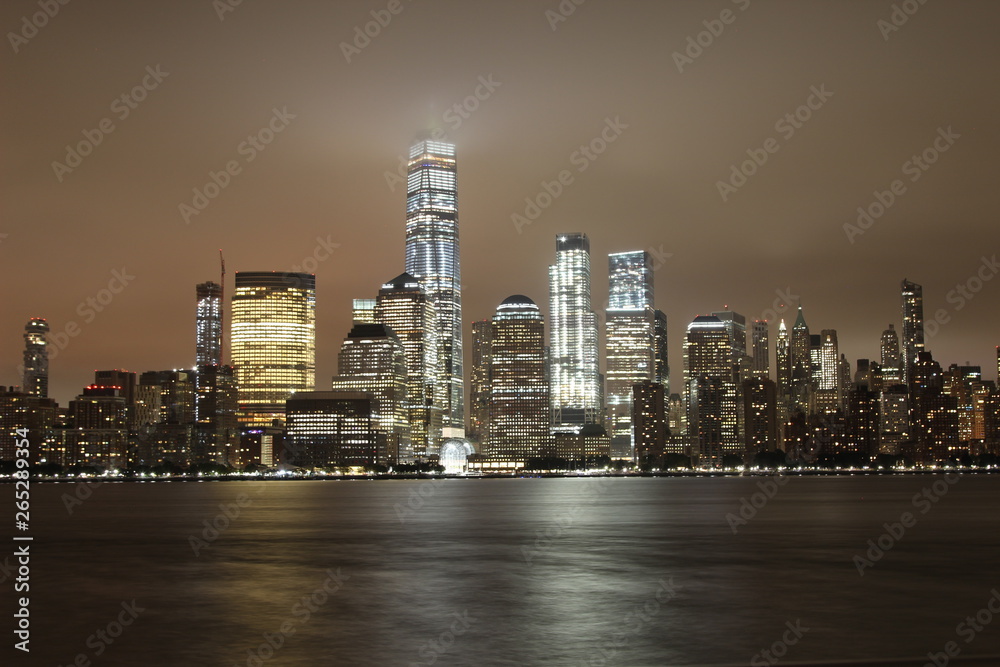 Fototapeta premium Scena z życia nocnego w USA