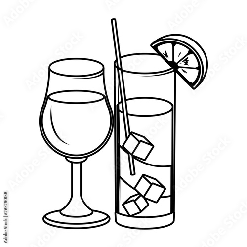 alcoholic drinks beverages cartoon