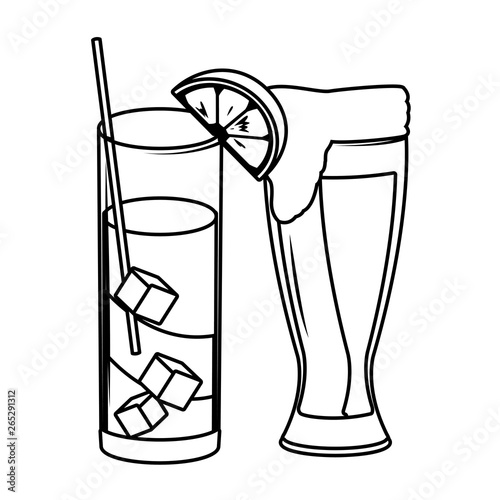 alcoholic drinks beverages cartoon