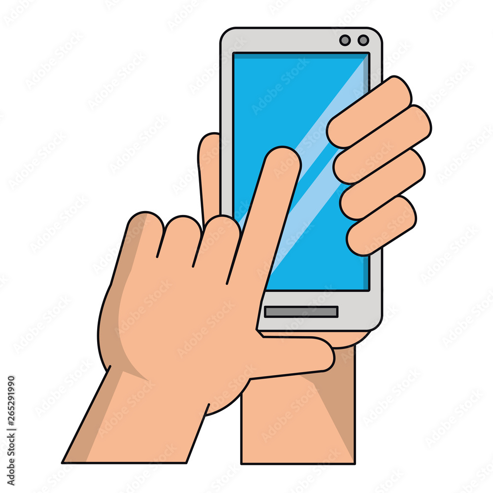 hands using cellphone hands using cellphone