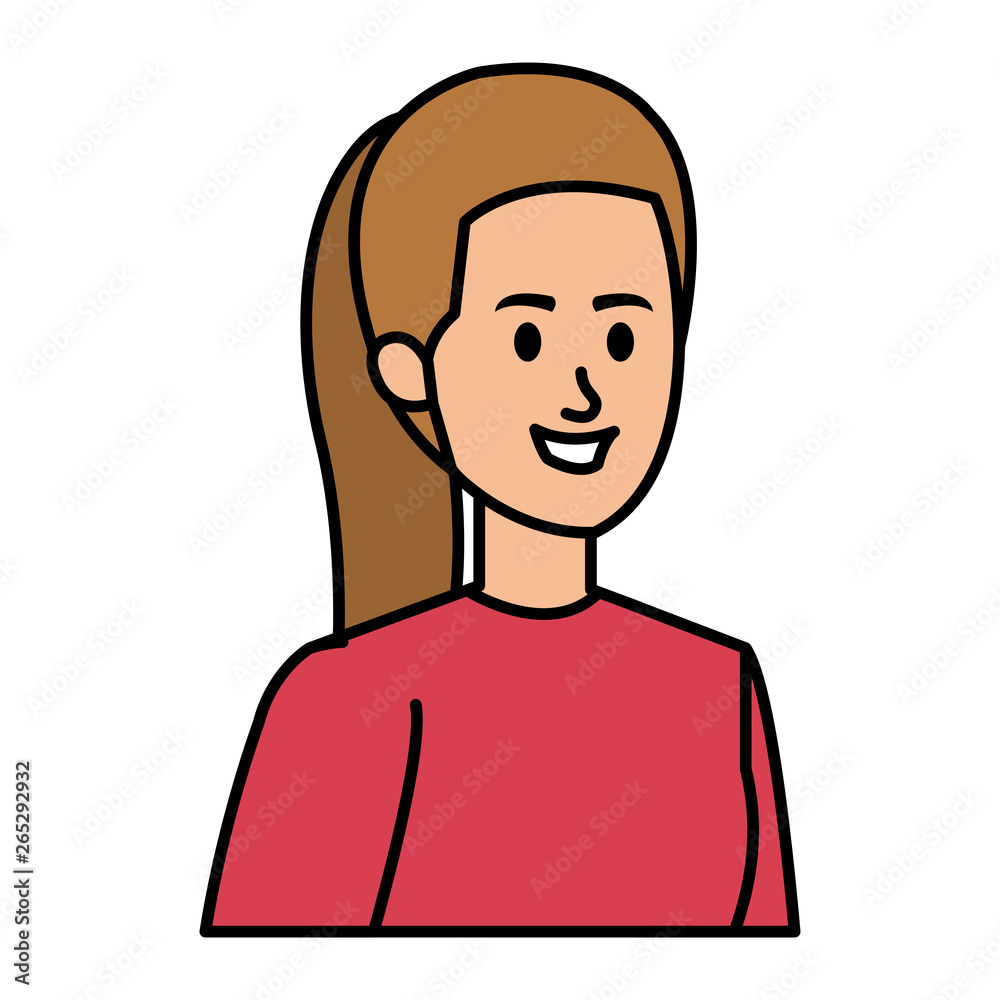 beautiful young woman character beautiful young woman character