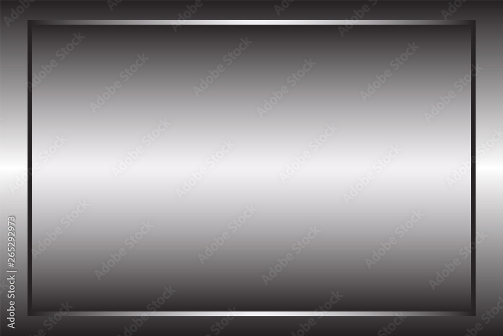 Silver foil texture background. Decorative metallic texture in trendy silver gray color, smooth elegant texture, vector illustration.