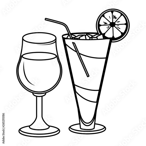 alcoholic drinks beverages cartoon