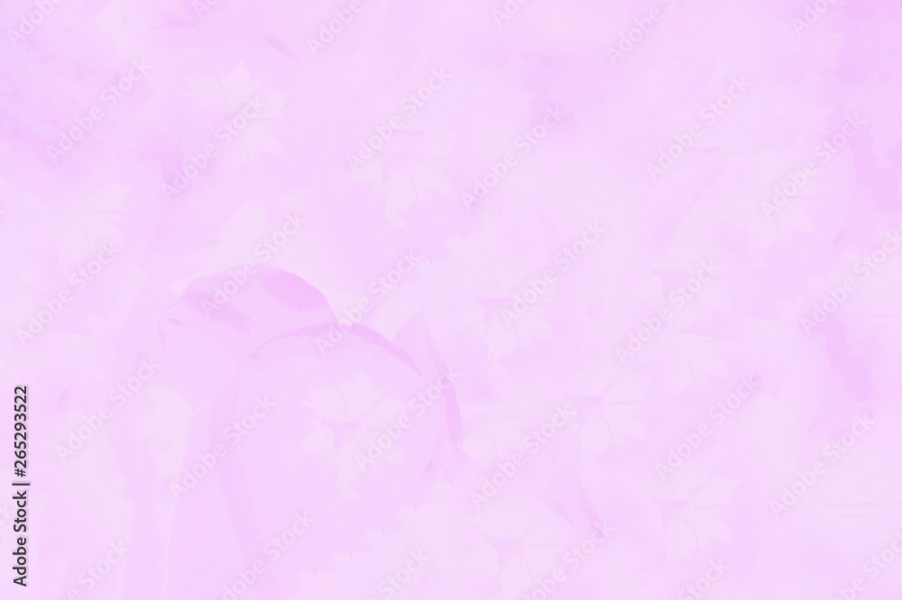 Pink color gradient background with a delicate floral pattern