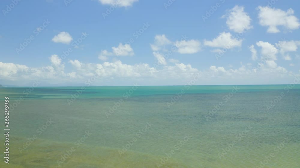 Aerial, beautiful clear ocean in Australia Aerial, beautiful clear ocean in Australia
