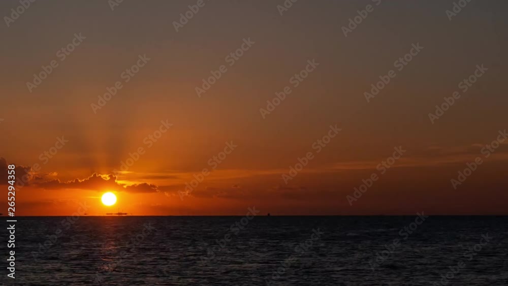 Beautiful sunrise over the red sea Beautiful sunrise over the red sea