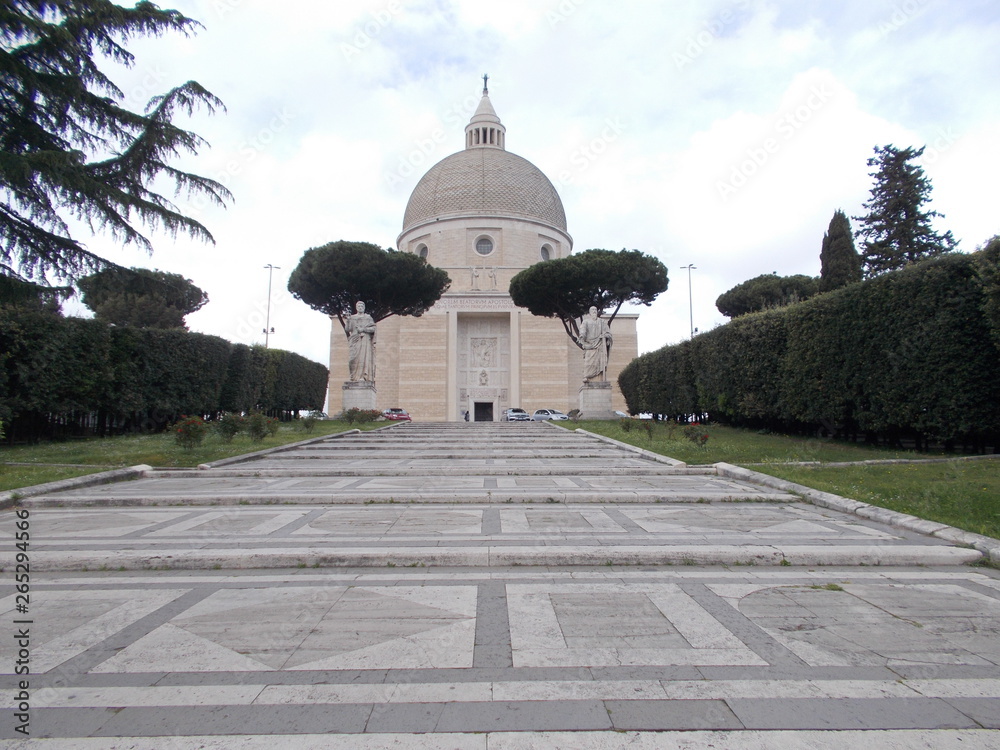Basilica dei Santi Pietro e Paolo, Roma Stock Photo Adobe Stock
