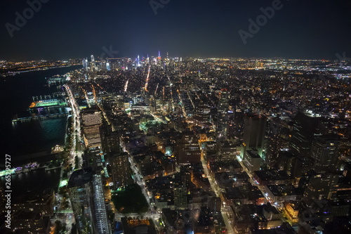 New York City Manhattan by night