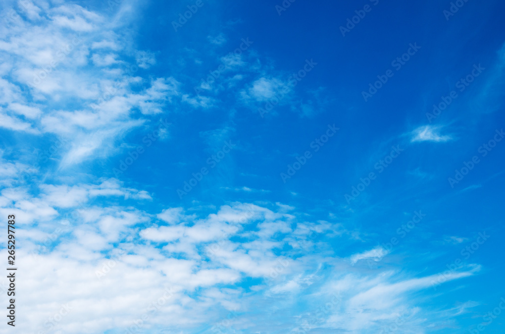 White clouds in blue sky. White clouds in blue sky.