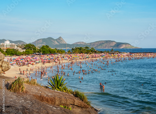 Prainha de Piratininga, beach, Niteroi, State of Rio de Janeiro, Brazil photo