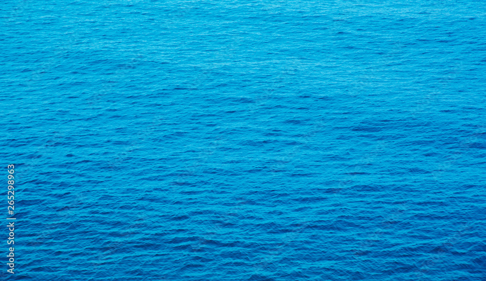 Fototapeta premium Blue sea water background