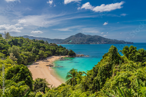 Laem Sing (Laemsing) beach in Phuket