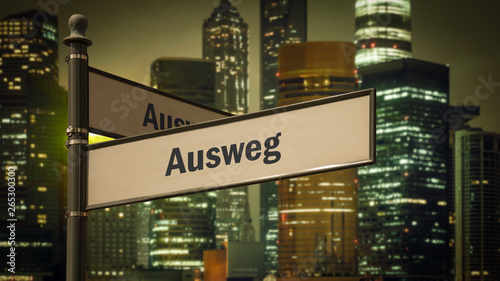 Schild 373 - Ausweg