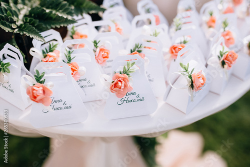 Cute bonbonniere for the wedding guests