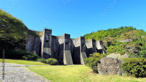 晴れの日の豊稔池ダム４