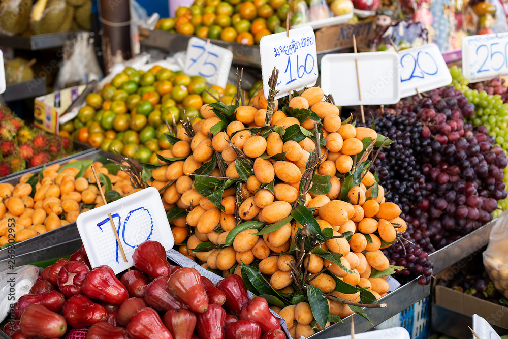 Concept asian food market