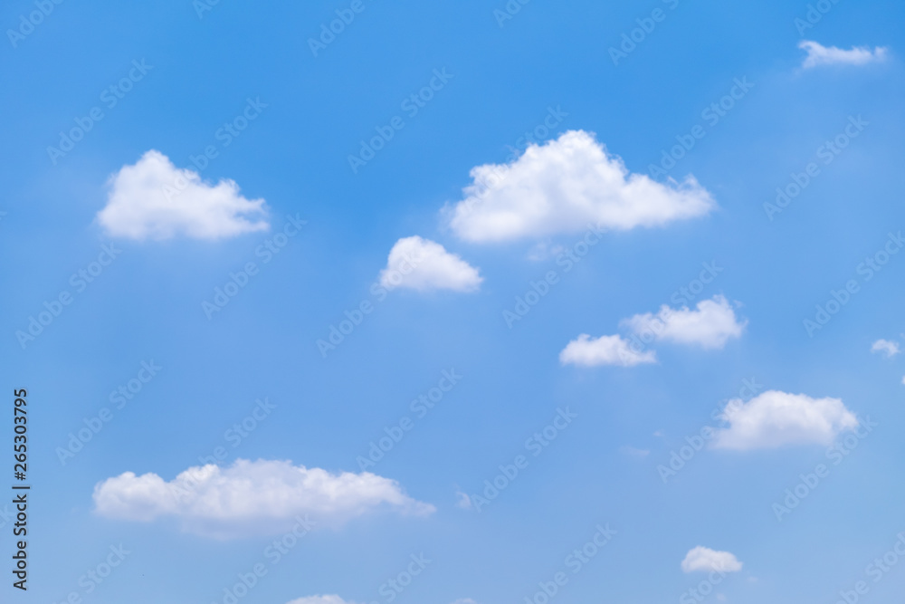 Fuffy clouds on bright blue sky background. Fuffy clouds on bright blue sky background.