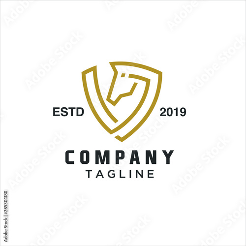 letter V shield, horse shield vector Free Download letter V shield, horse shield vector - GFXLoad