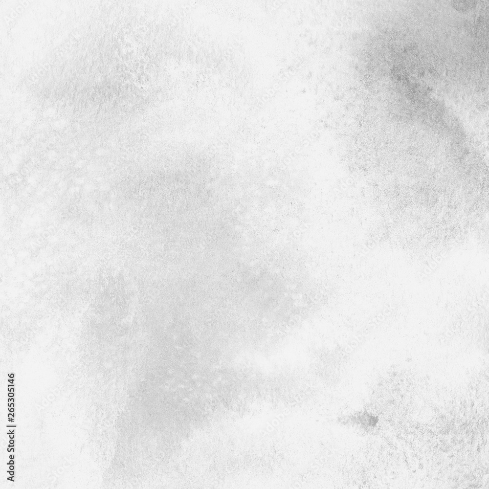 Silver with gray ink and watercolor texture on white paper background. Paint leaks and ombre effects. Hand painted abstract image. Silver with gray ink and watercolor texture on white paper background. Paint leaks and ombre effects. Hand painted abstract image.