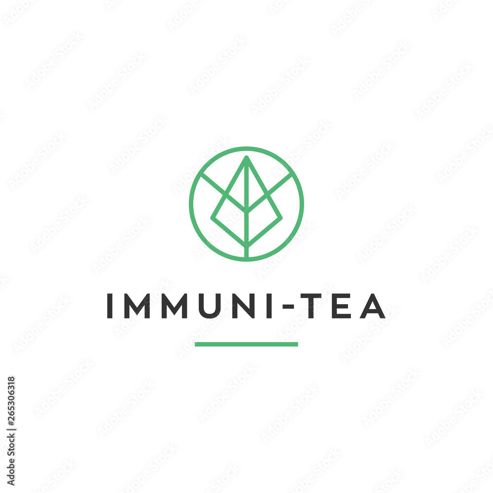 abstract geometric leaf logo design abstract geometric leaf logo design