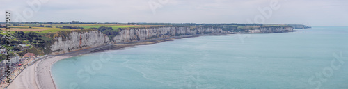 Cliff coast near Fecamp in the direction of Yport photo