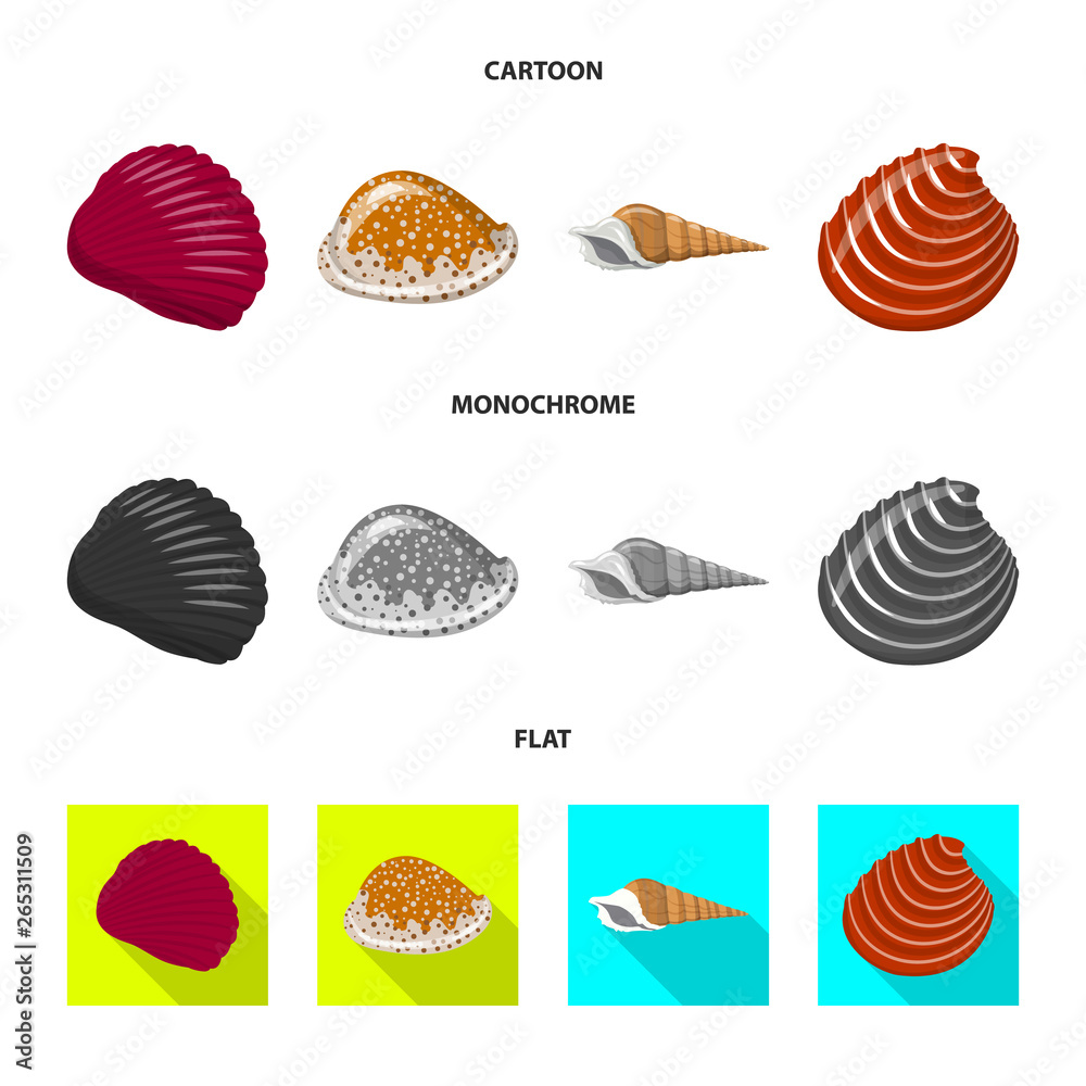 Vector illustration of animal and decoration logo. Collection of animal and ocean vector icon for stock. Vector illustration of animal and decoration logo. Collection of animal and ocean vector icon for stock.