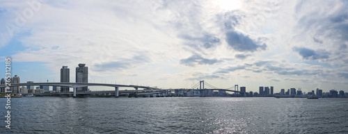 【東京の風景】レインボーブリッジと有明ジャンクション