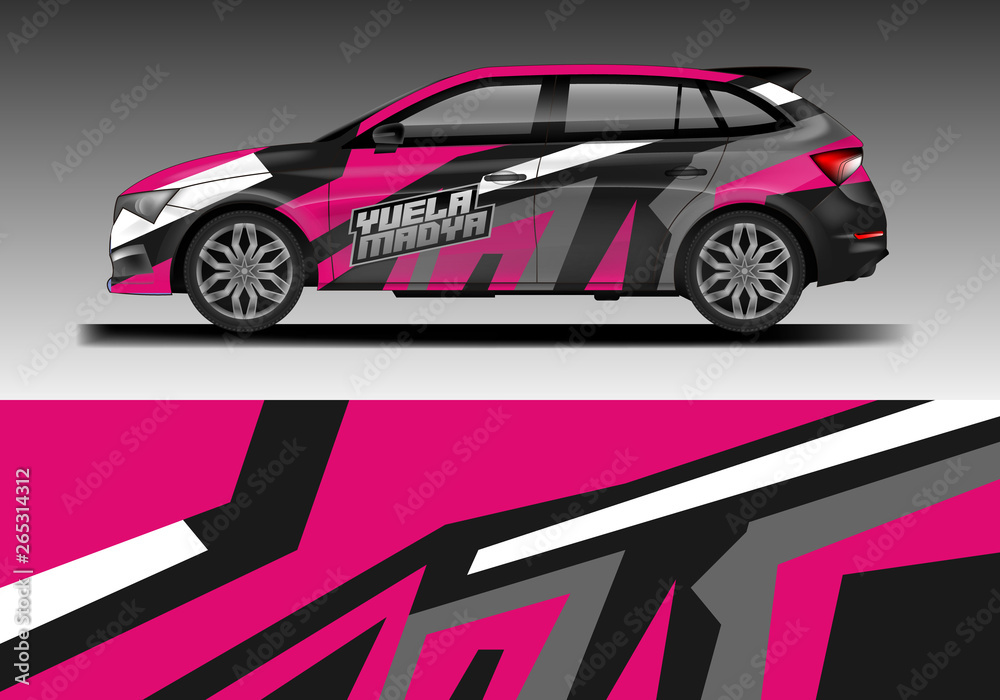 Car decal van wrap design vector. Graphic company background designs . Van, bus, truck, wrap design. Car decal van wrap design vector. Graphic company background designs . Van, bus, truck, wrap design.