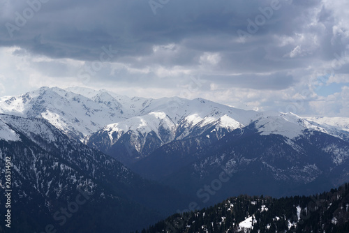 Mountain of Kackar under snow - Rize / Turkey © ucarer