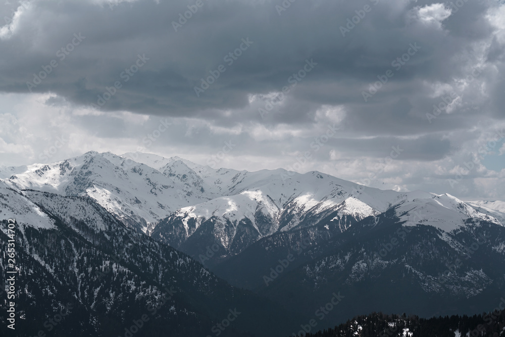 Mountain of Kackar under snow - Rize / Turkey