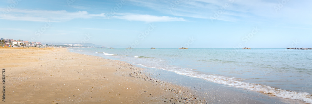 Beach and sea in Pescara