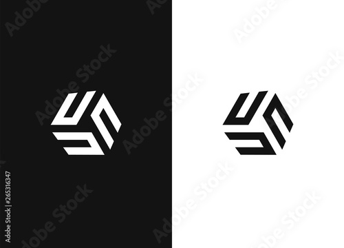 Black white version of the design element