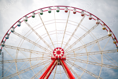 amusement park ferris wheel