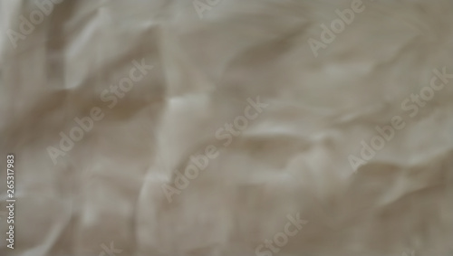 Crumpled Brown Craft Paper Background Simple Texture