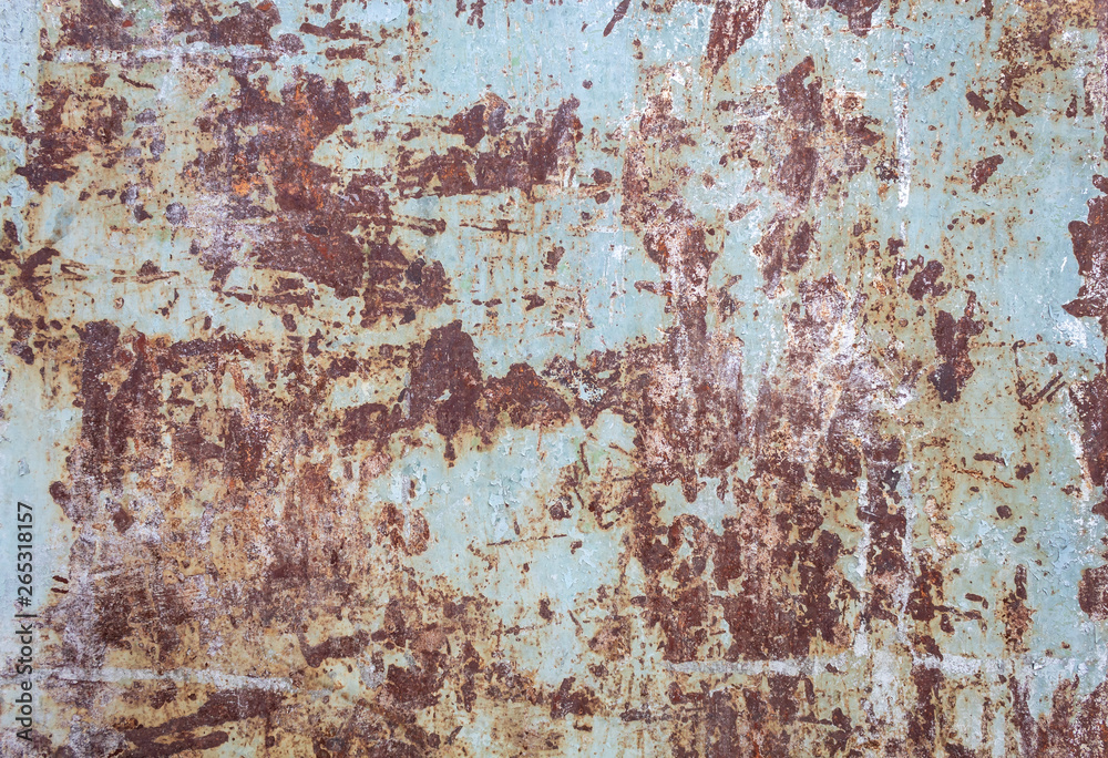 Old Weathered Rusty Metal Texture