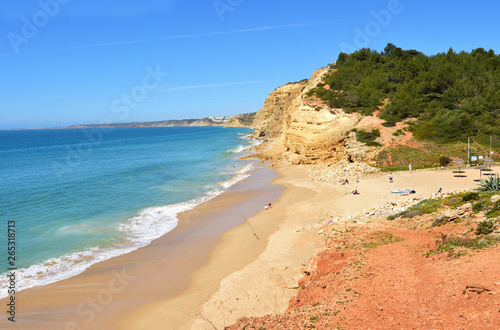 Cabanas Velhas beach, Algarve, Portugal photo