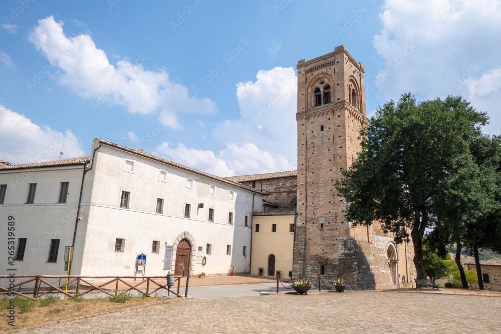 old church in Marche Italy