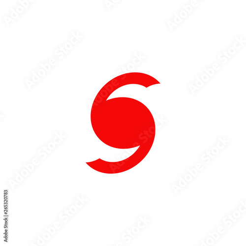 S letter logo design vector template