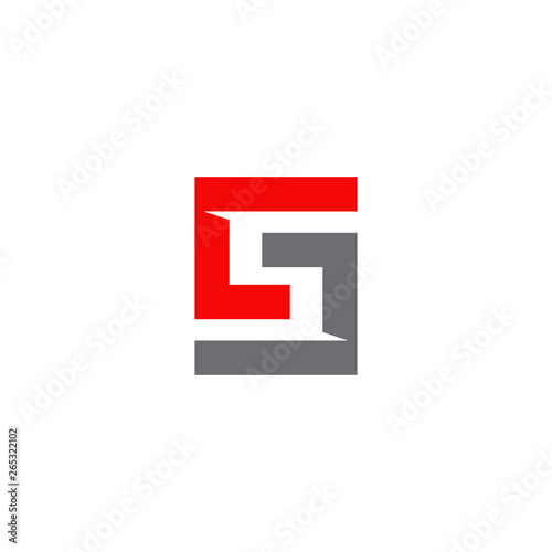 Free Download S letter logo design vector template - GFXLoad