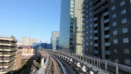 Wallpaper Mural Japan city scenery. Traffic image of city traffic Torontodigital.ca