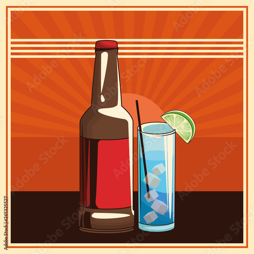 alcoholic drinks beverages cartoon