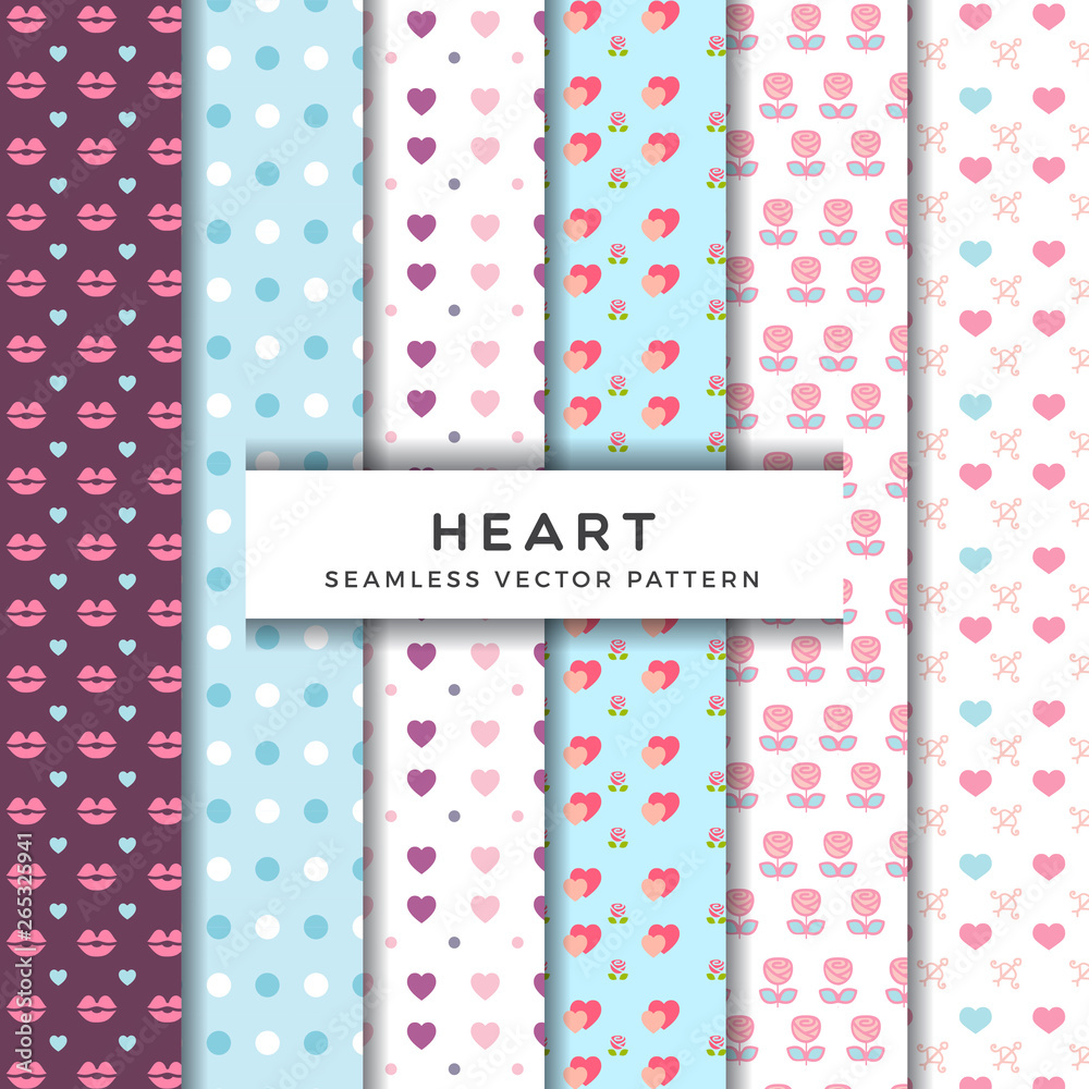 Love Seamless Vector Pattern