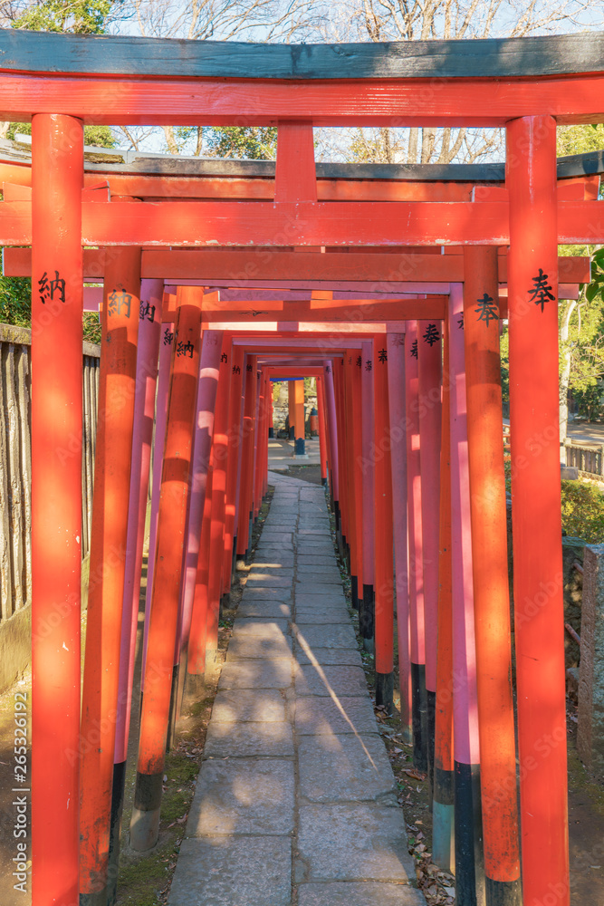 稲荷神社の鳥居