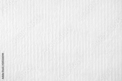 Striped Texture on White Concrete Wall Background.